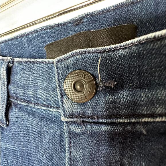 3x1 Eleta 1507 Authentic Straight Leg Raw Hem High Waist Jeans 29 - Picture 7 of 15
